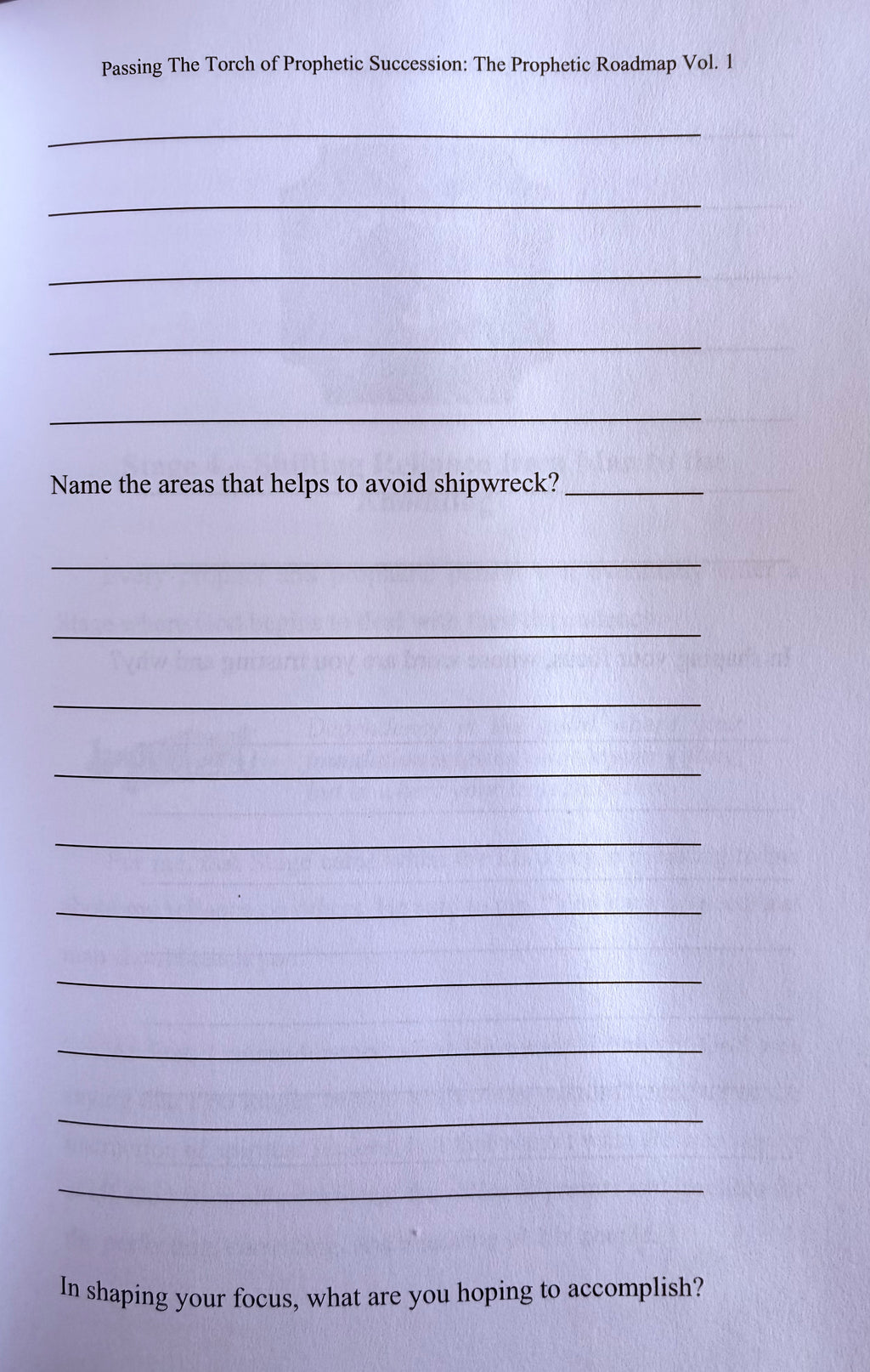 Passing The Torch Of Prophetic Succession (Hardback)