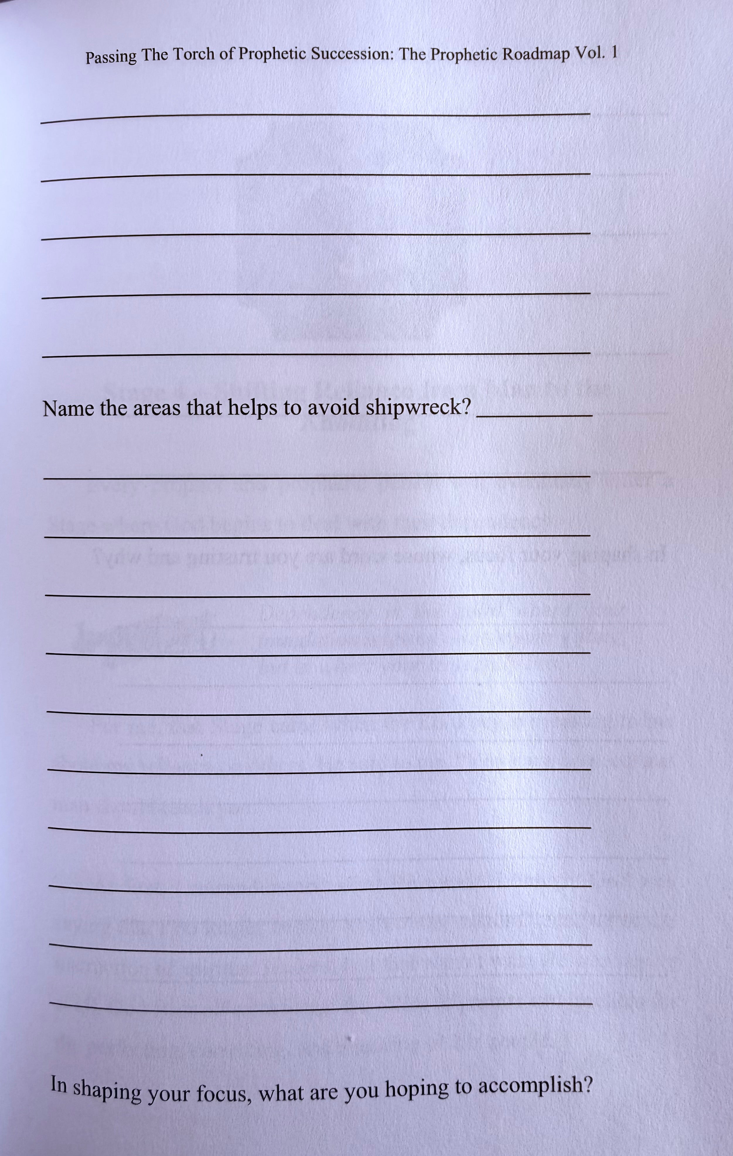 Passing The Torch Of Prophetic Succession (Hardback)