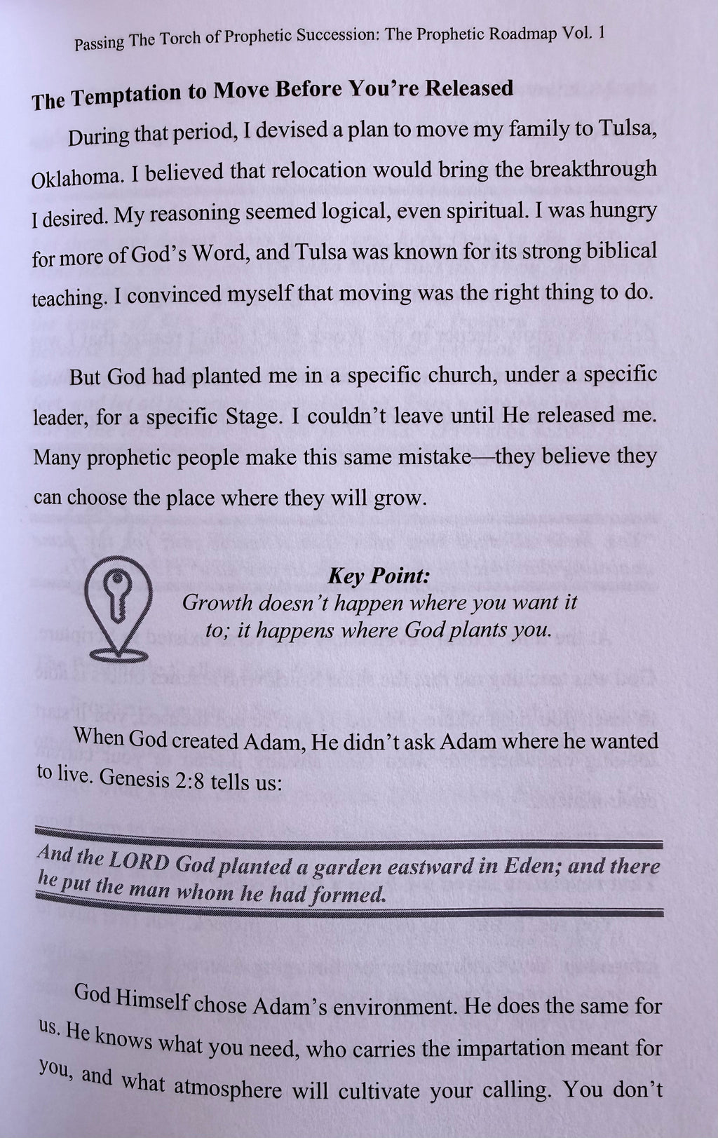 Passing The Torch Of Prophetic Succession (Hardback)