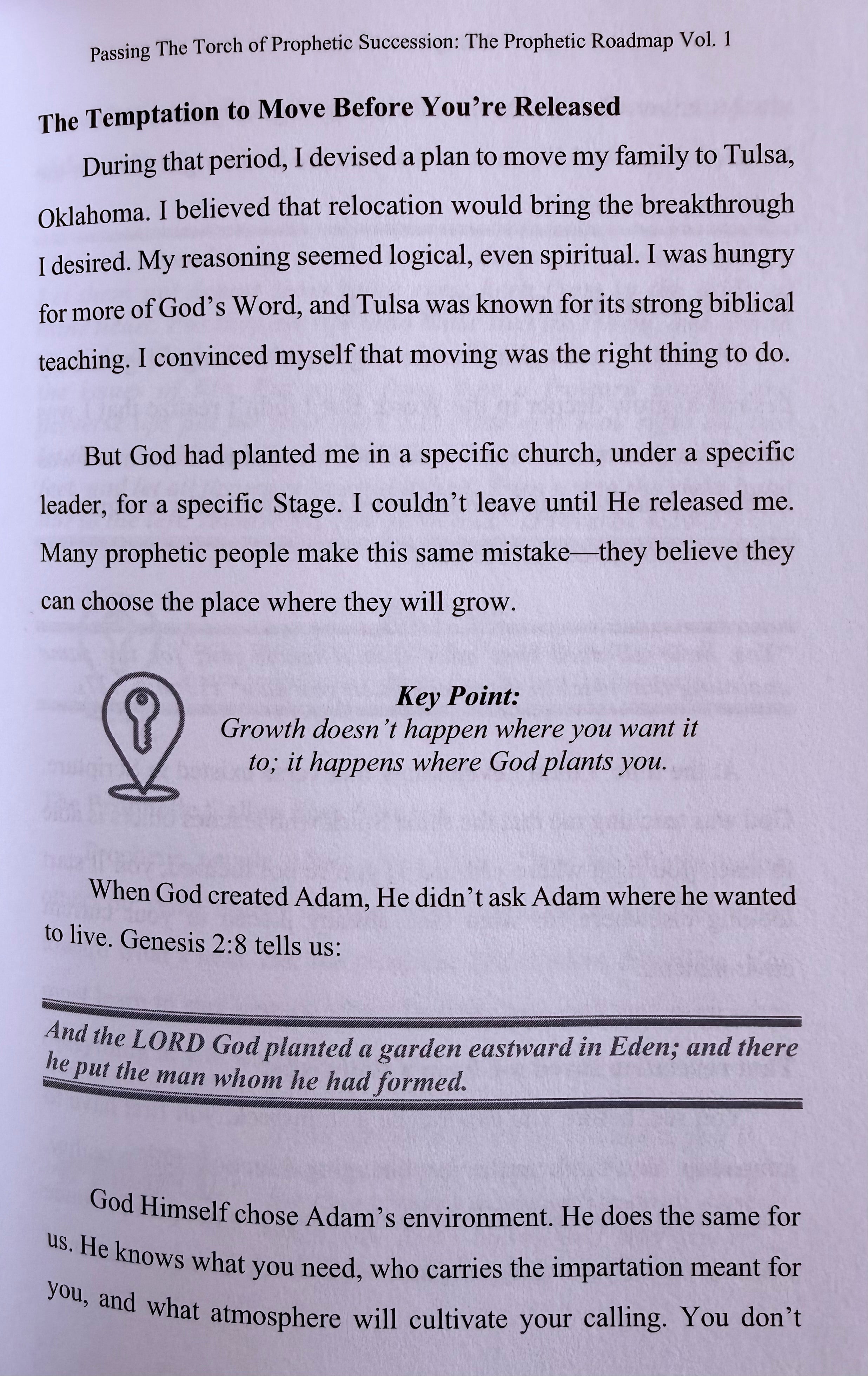 Passing The Torch Of Prophetic Succession (Hardback)