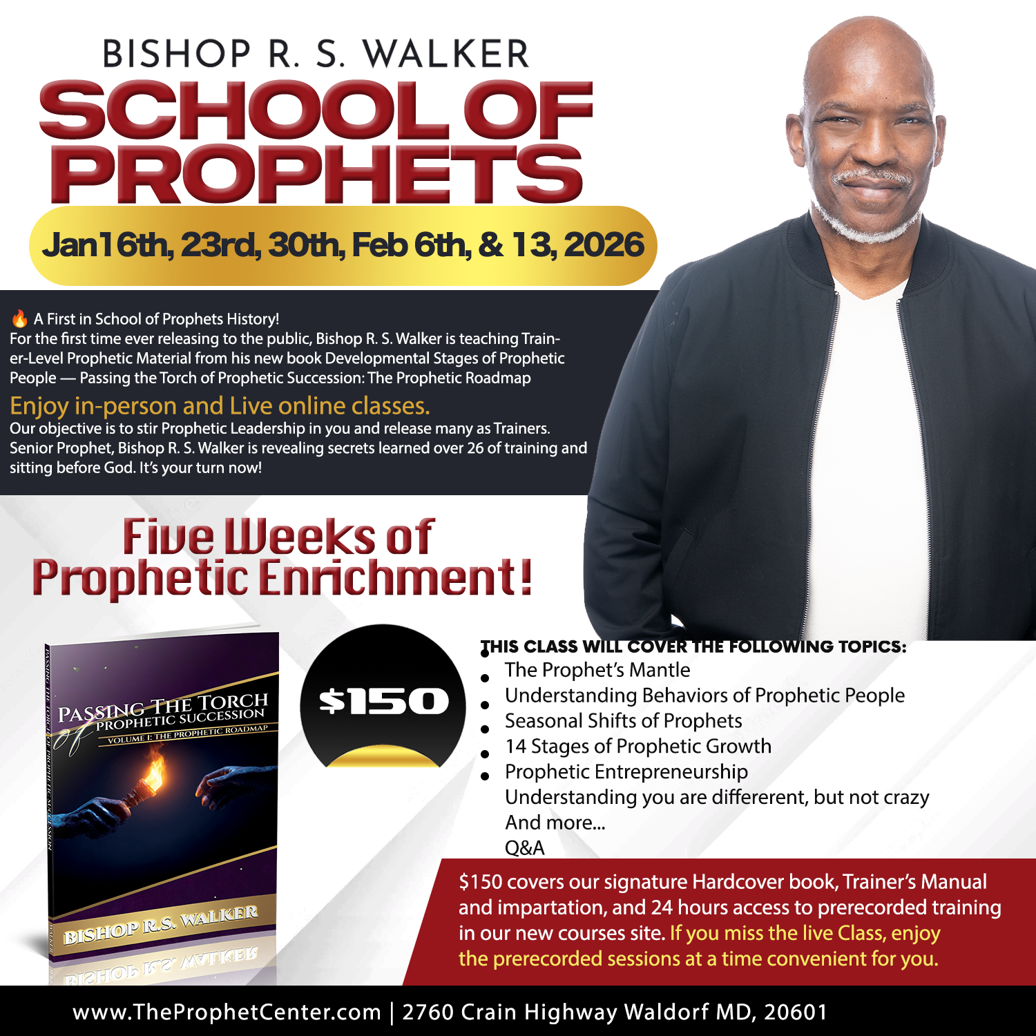 The School of Prophets 2026 Training (Black FRIDAY Discount)